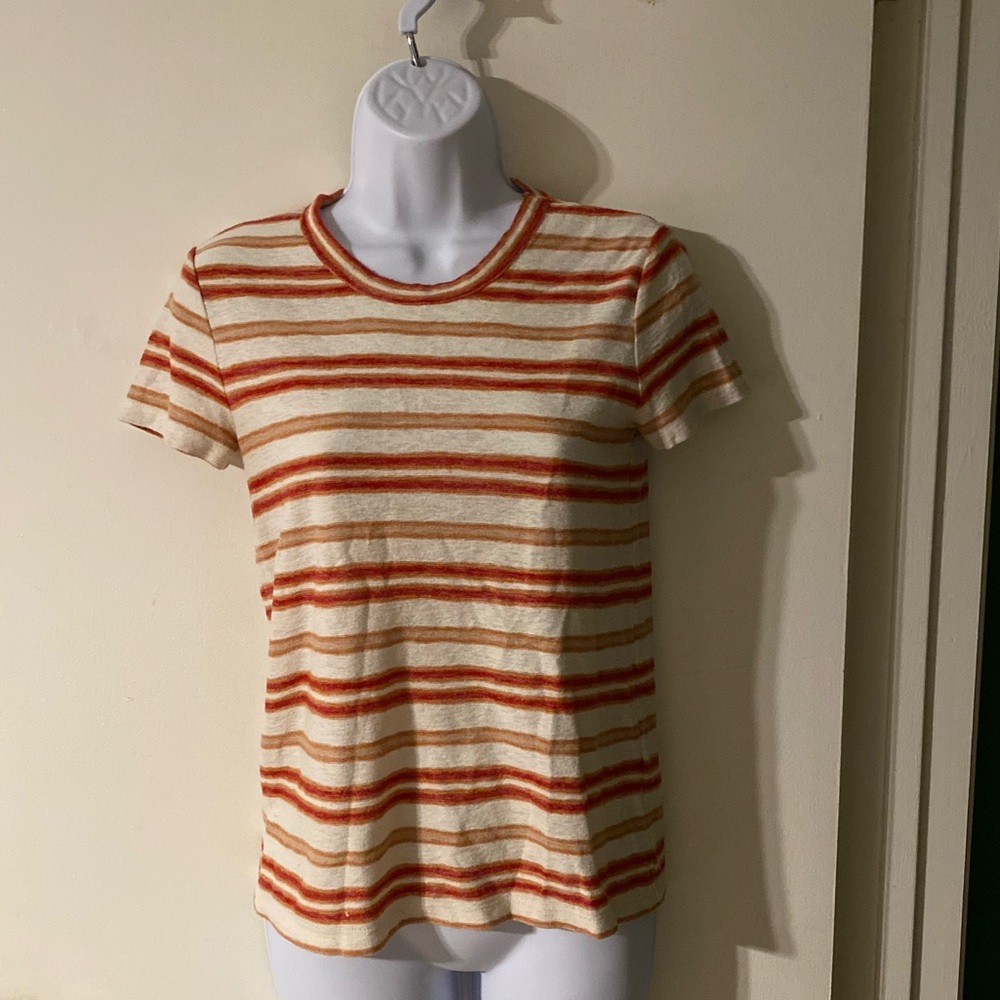 Madewell striped tee shirt XS